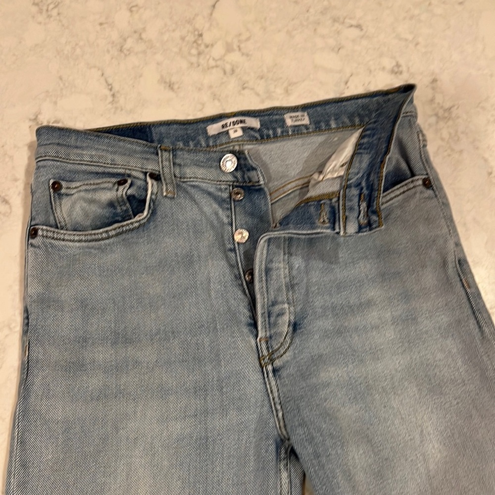 Redone jeans sz 28 / 27